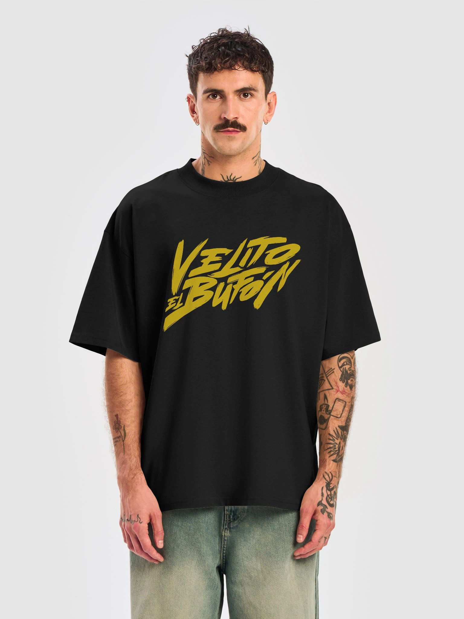 Velito el Bufón - Unisex Organic Oversized T-Shirt product image (9)