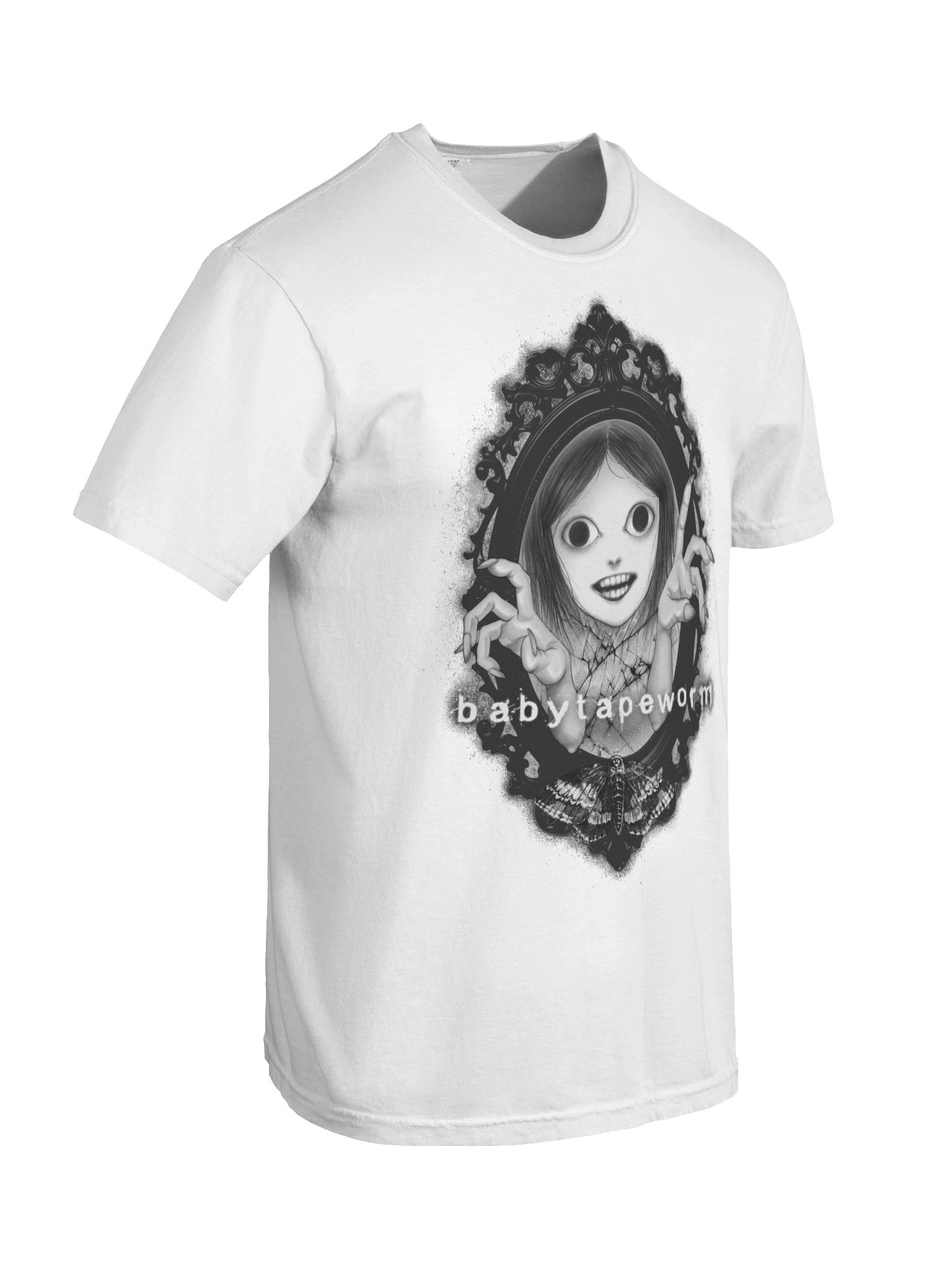 tapeworm tee - white product image (6)