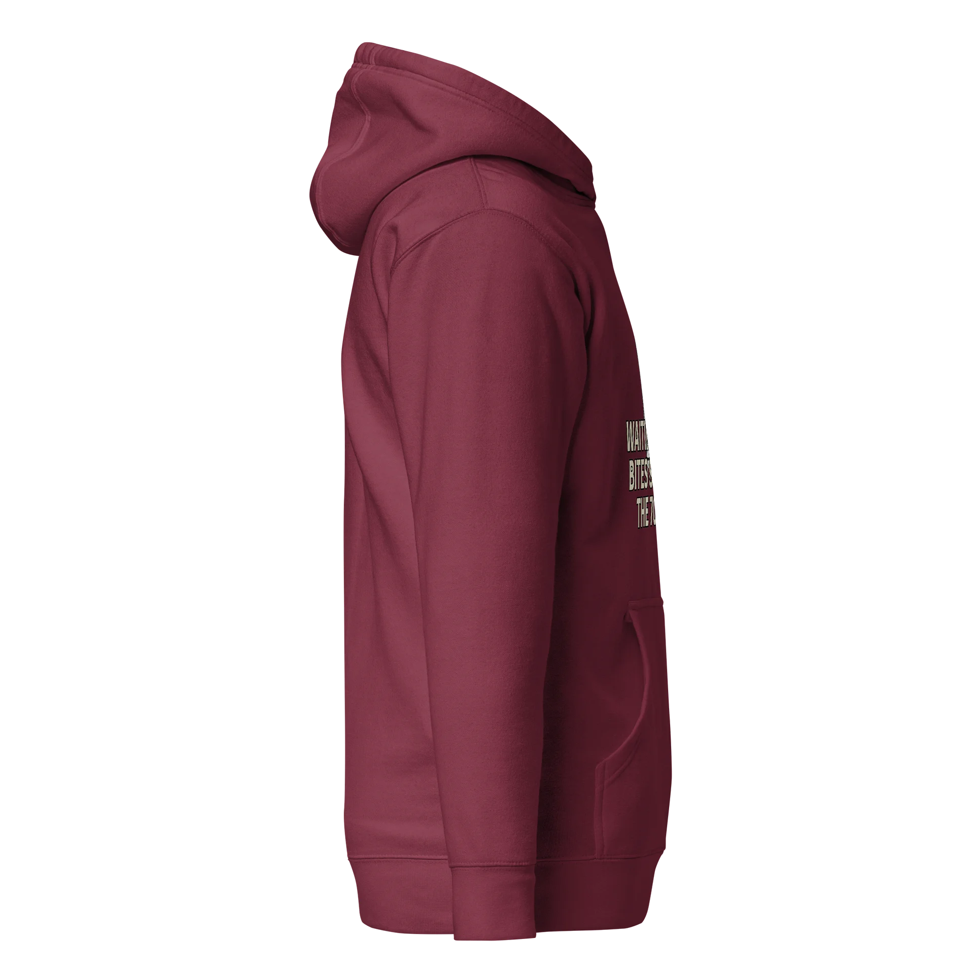 Heron Bite Indicator “Waiting For Bites Since The 70s” Hoodie product image (6)