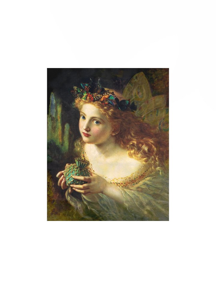 "A Portrait of a Fairy" by Sophie Gengembre Anderson Poster product image (1)