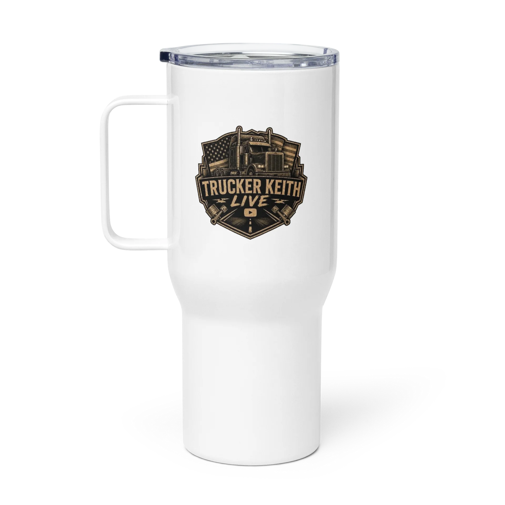 Trucker Keith Live Travel Mug product image (1)