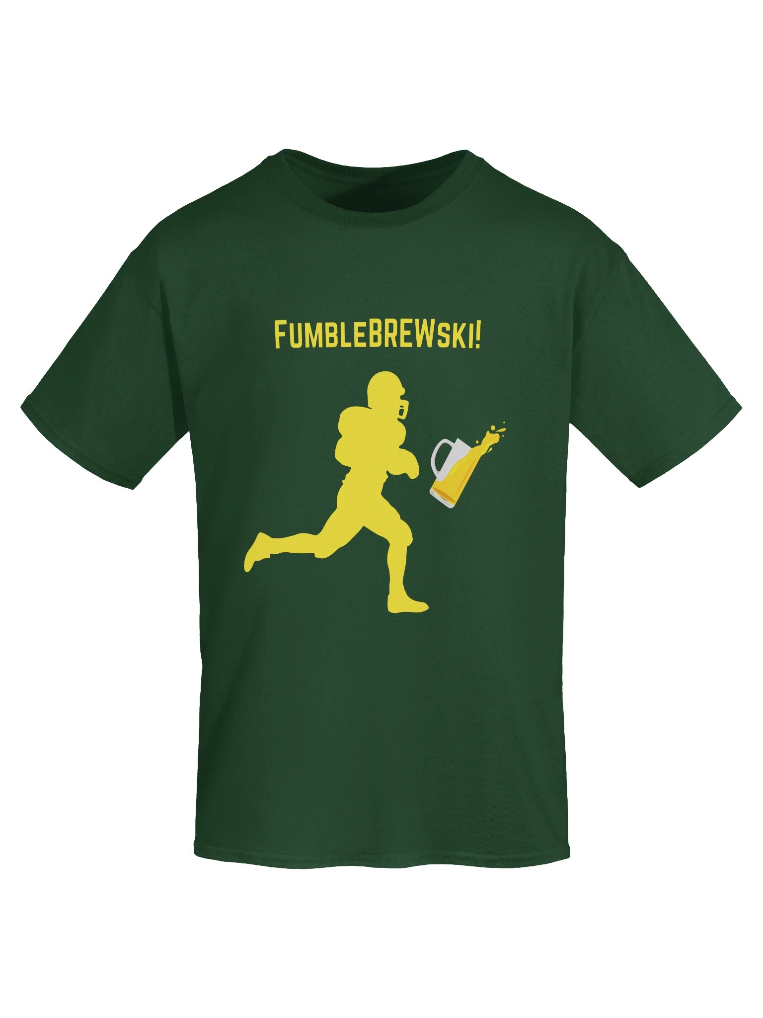 FumbleBREWski T-Shirt green cotton product image (5)