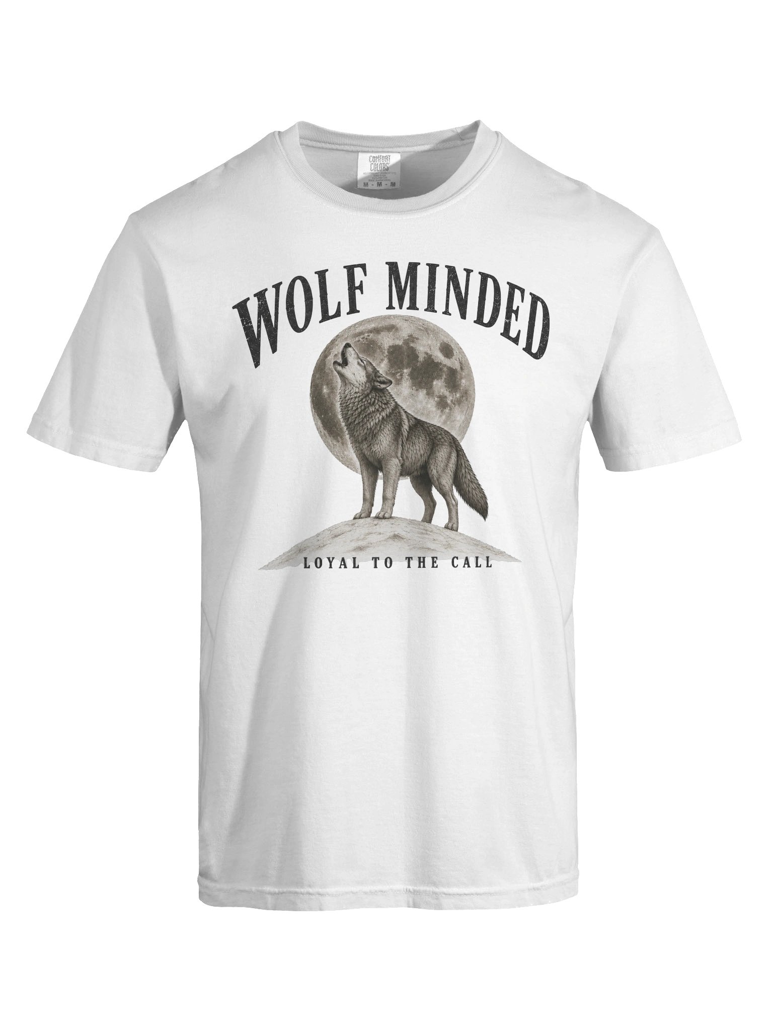 Wolf Minded | Loyal To The Call Comfort Colors Tee product image (7)