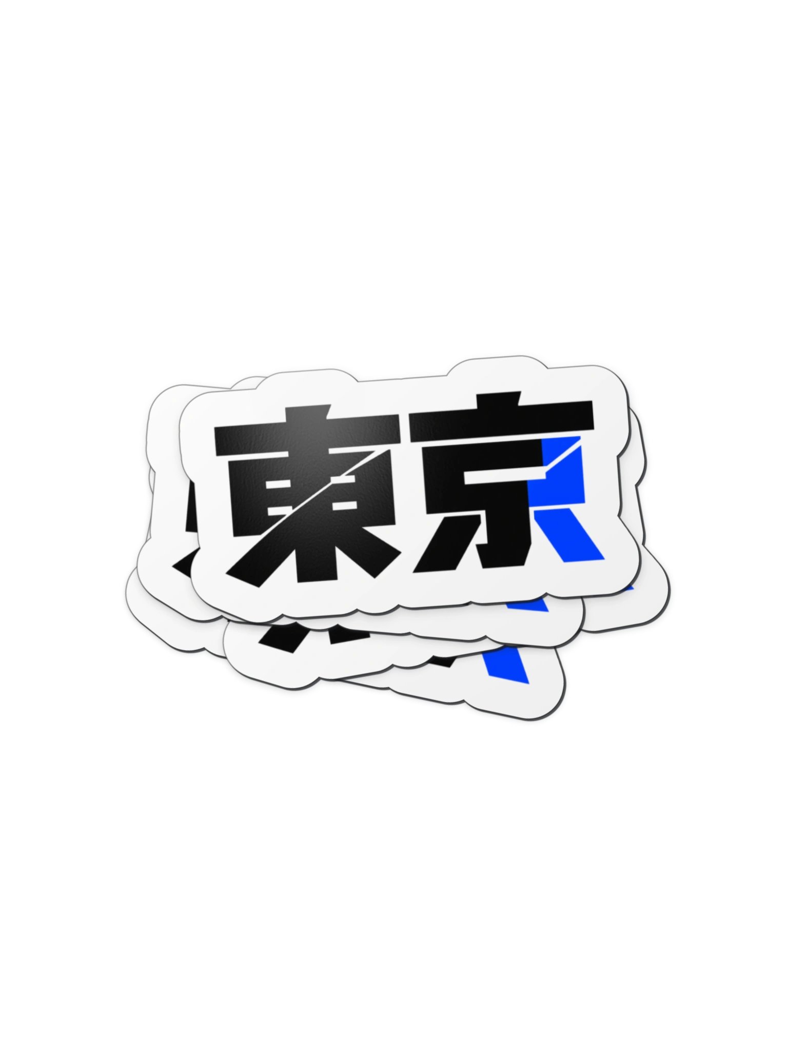 TOKYO Abstract Dark Glyph Die-Cut Magnet product image (5)