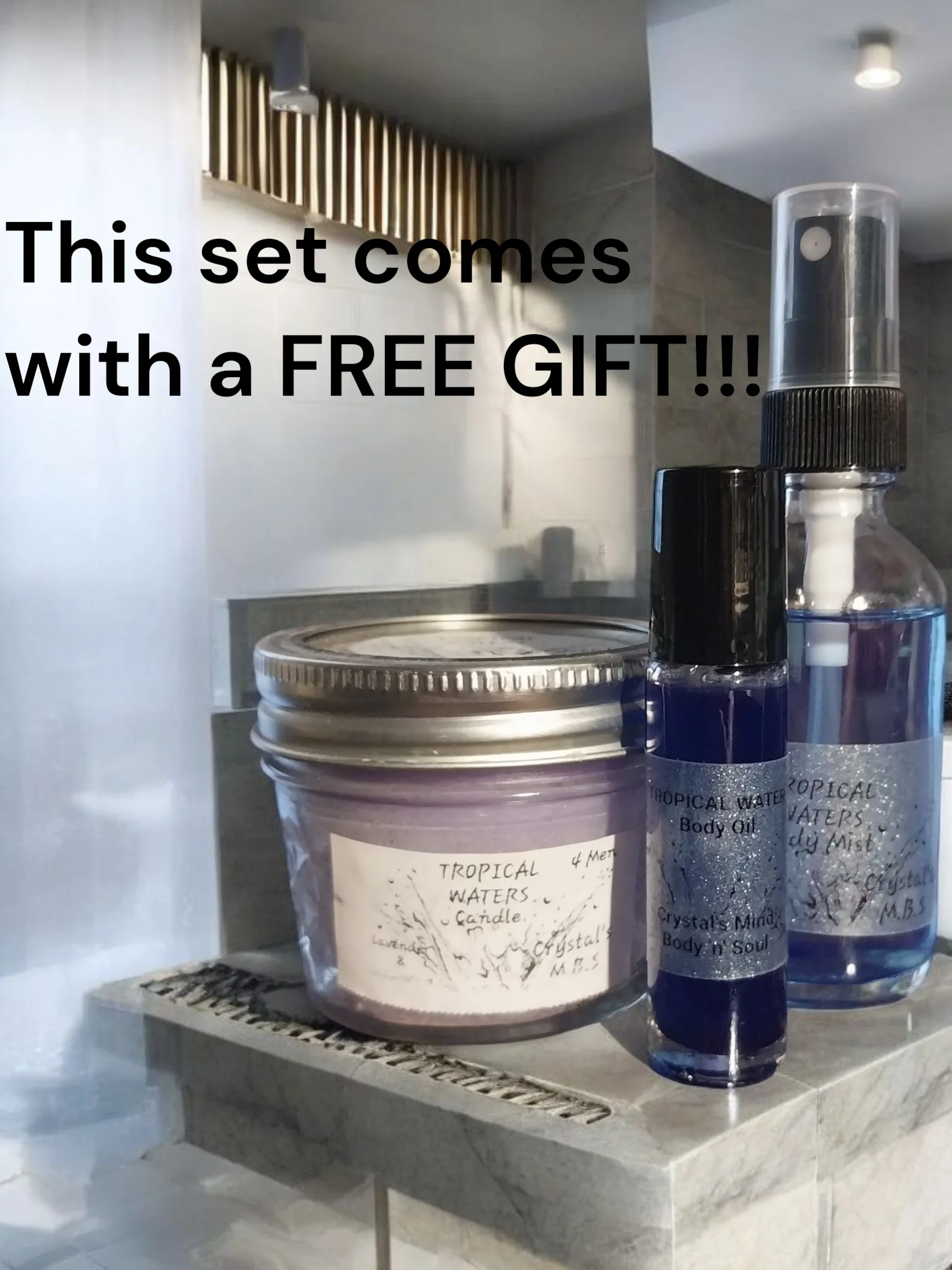 Tropical Waters Gift Set 4 Men product image (1)