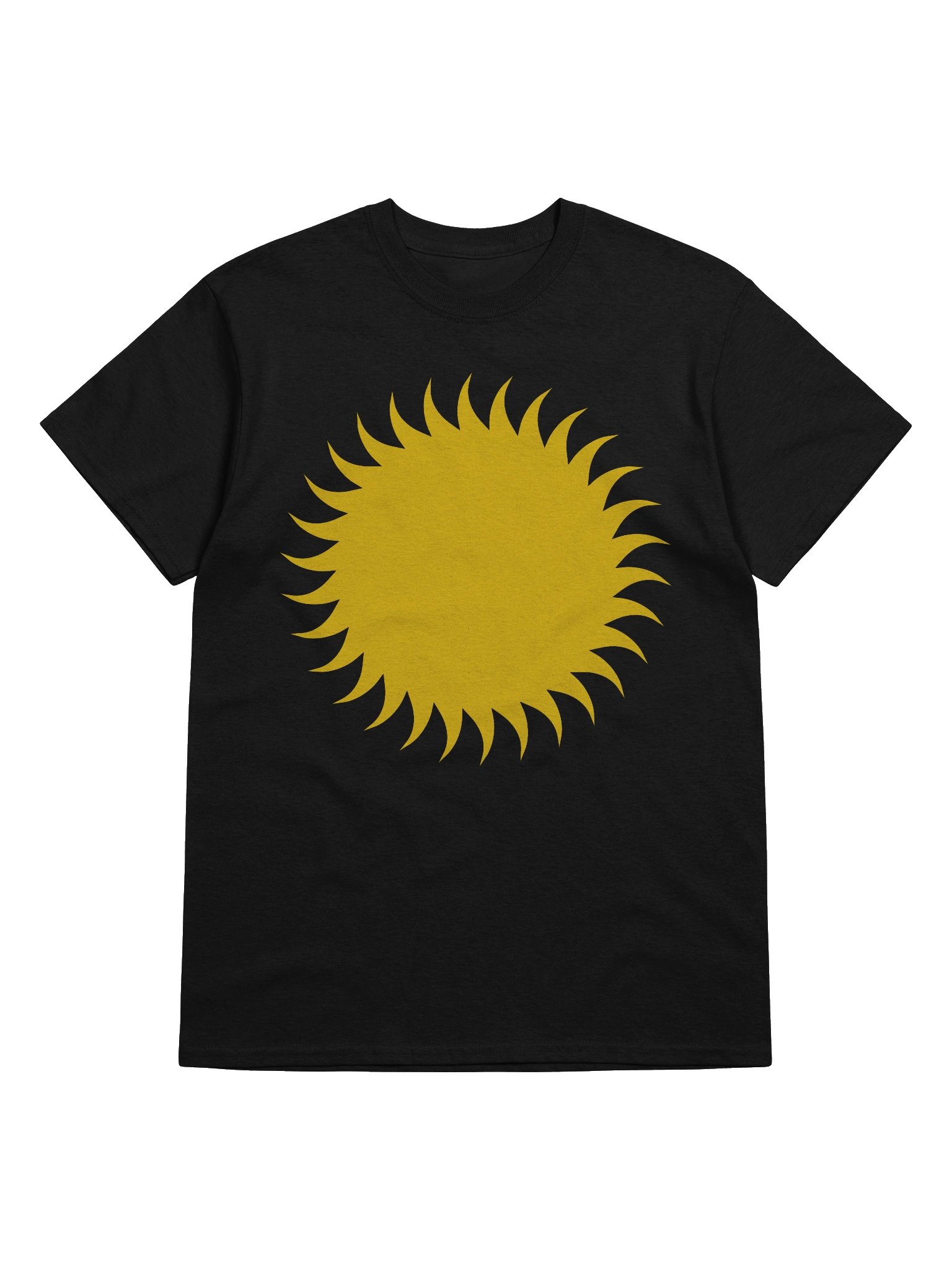 Yellow Evolian Sun T-Shirt product image (5)