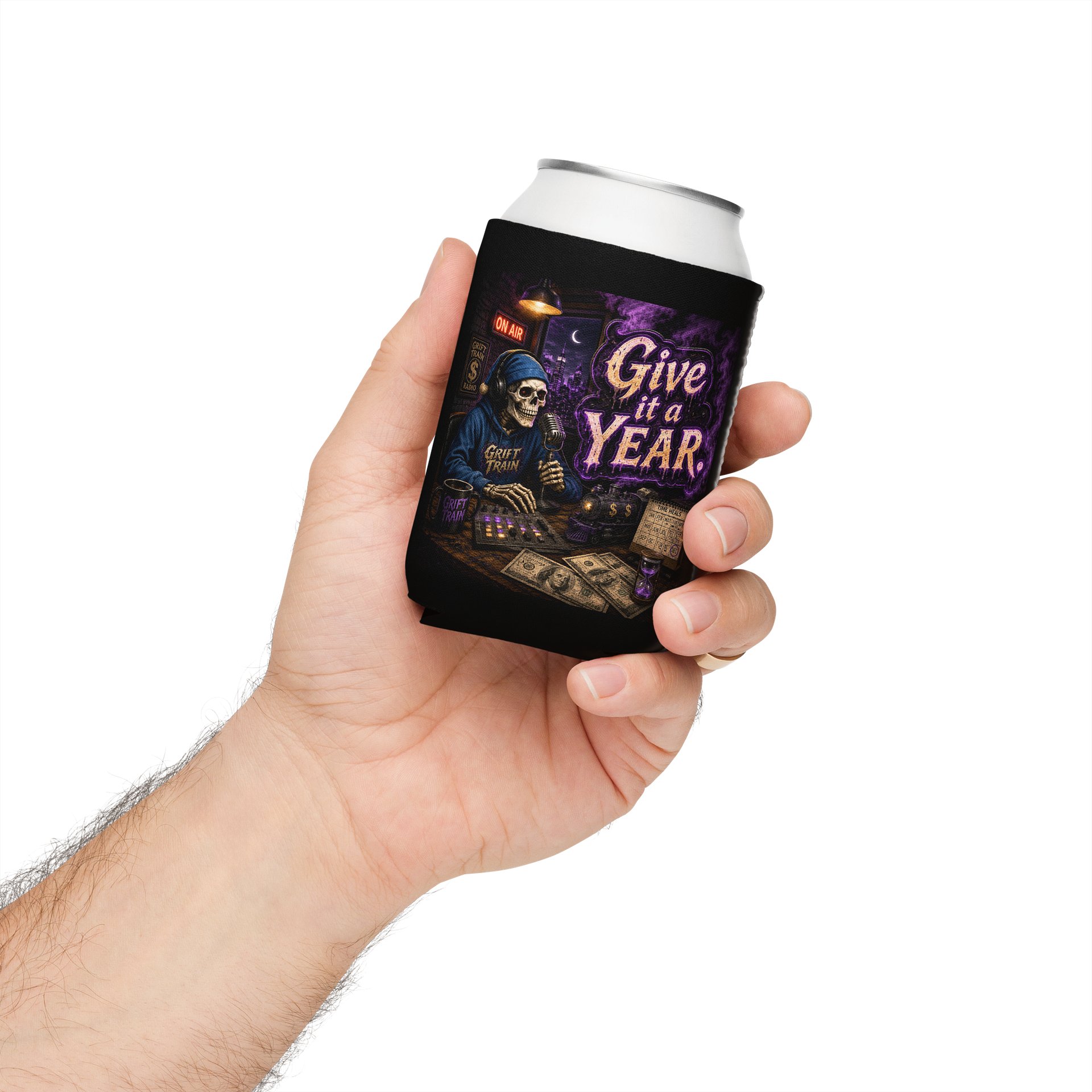 ''Give It A Year 2.0'' Coozie Can Cooler product image (1)
