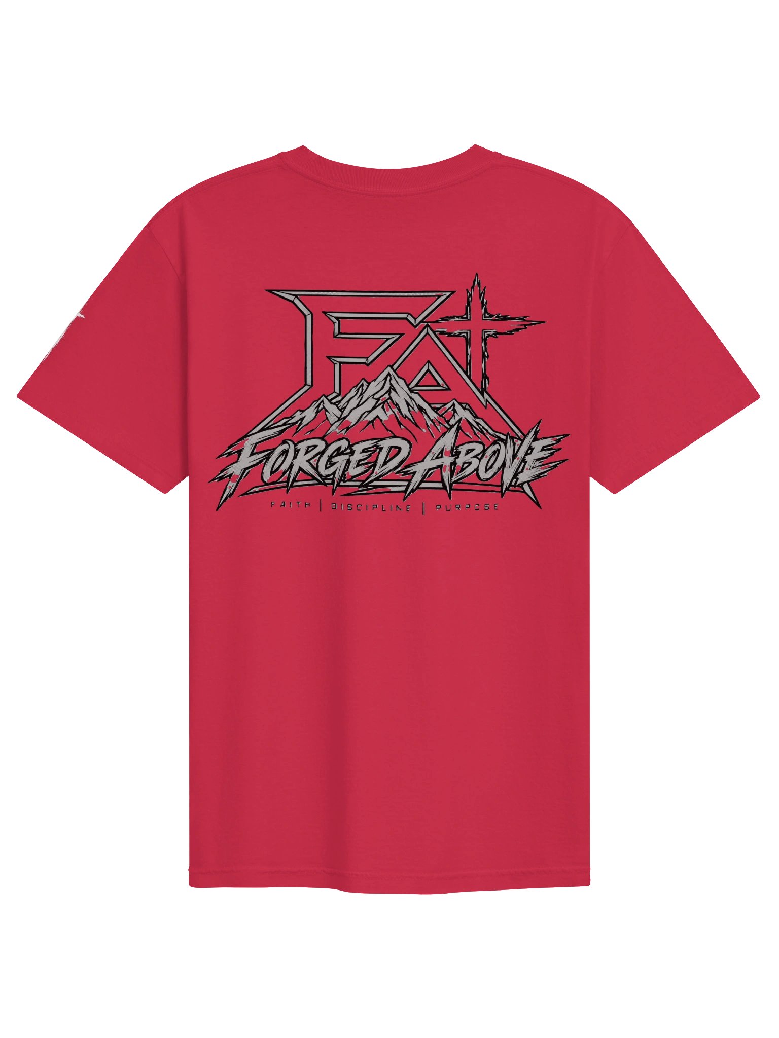 Forged Above Comfort Colors Heavyweight Tee product image (2)