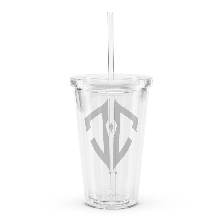 Double Wall Plastic Tumble - Clear product image (2)