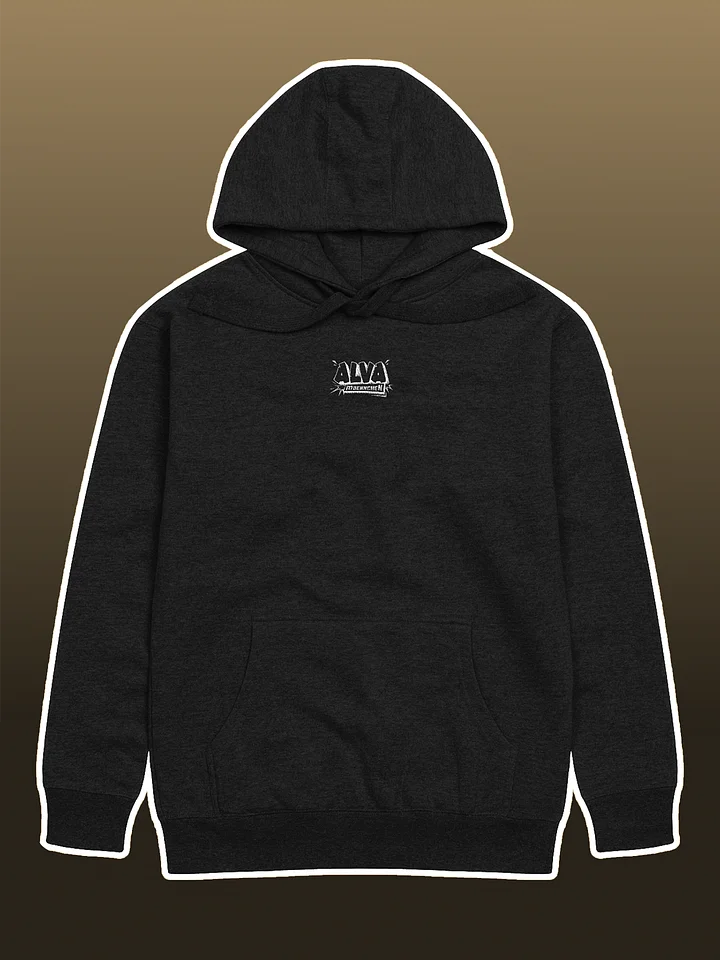 Alva Basic Hoodie - Dark Color / White Logo product image (2)