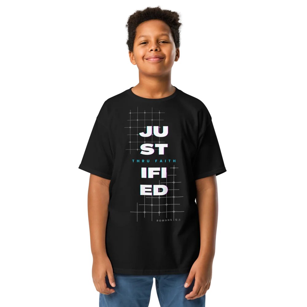 Justified by Faith Youth T-shirt product image (4)