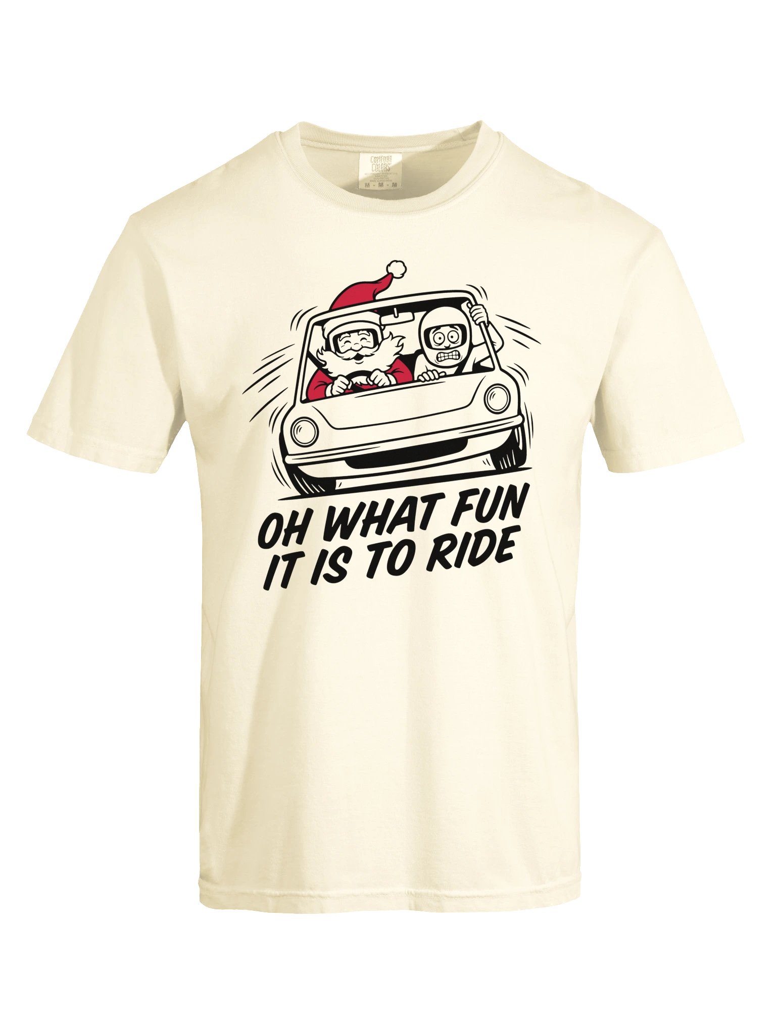 Oh What Fun It Is To Ride Santa Tee product image (17)