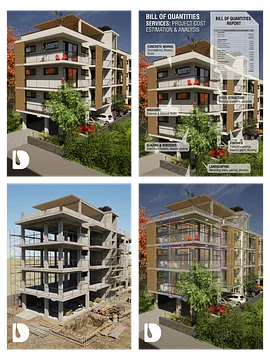 Complete Package Bundle – 4-Storey 6-Unit Apartment Block | DA62101B