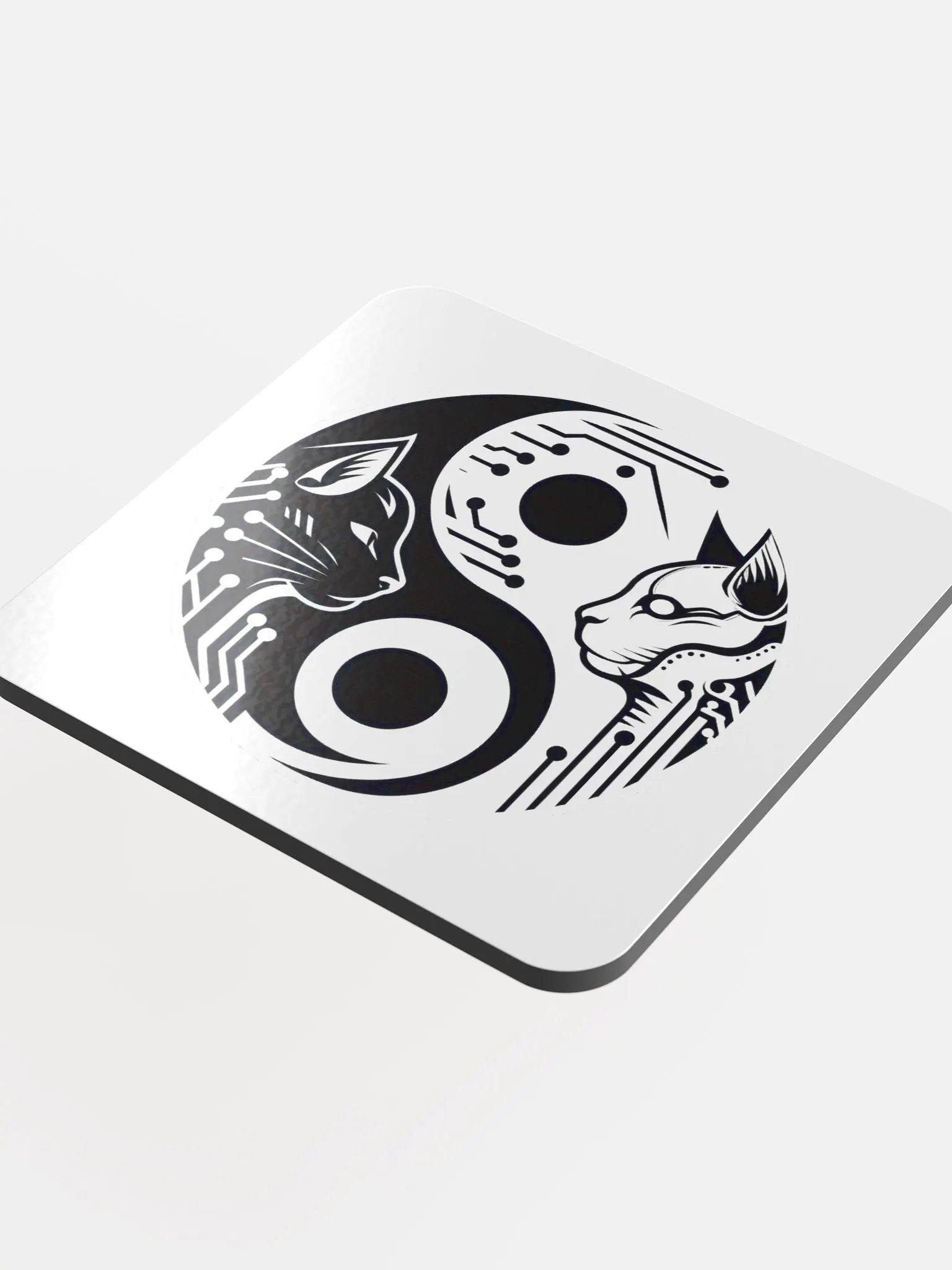 Glossed Cork Coaster product image (4)