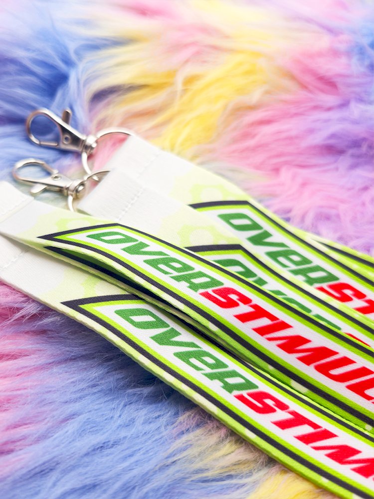 Overstimulated | Wrist Lanyard product image (3)