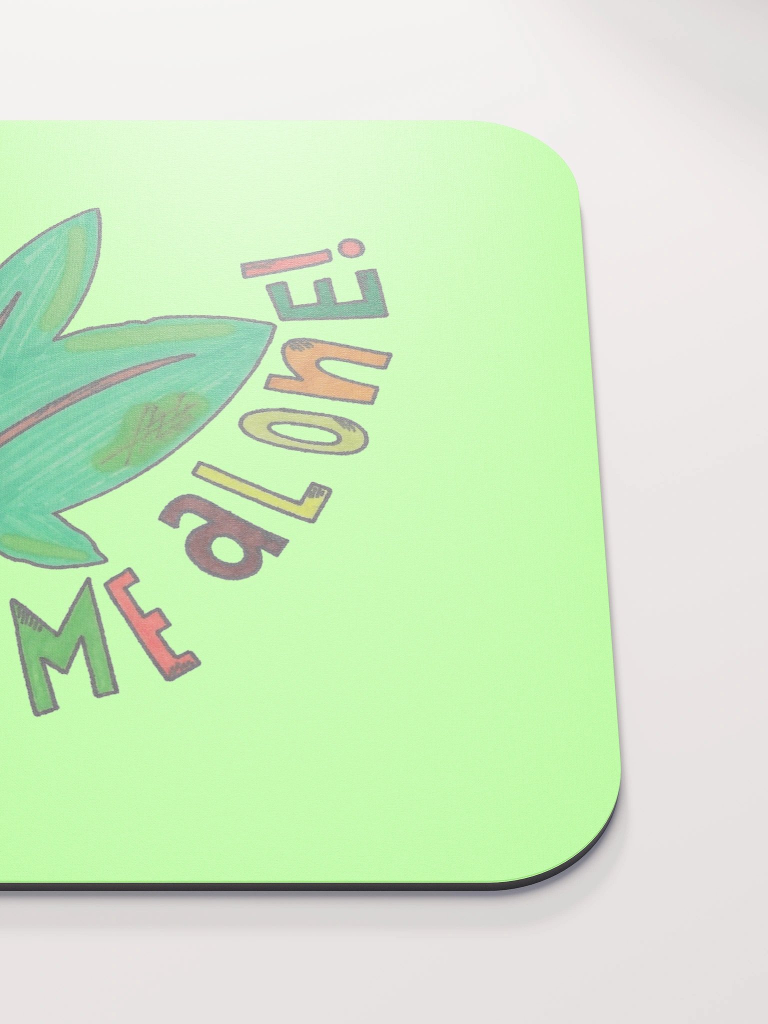 Leaf Me Alone Mousepad product image (5)