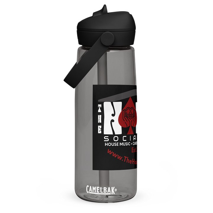 The House Social Club Flip Straw Bottle product image (1)