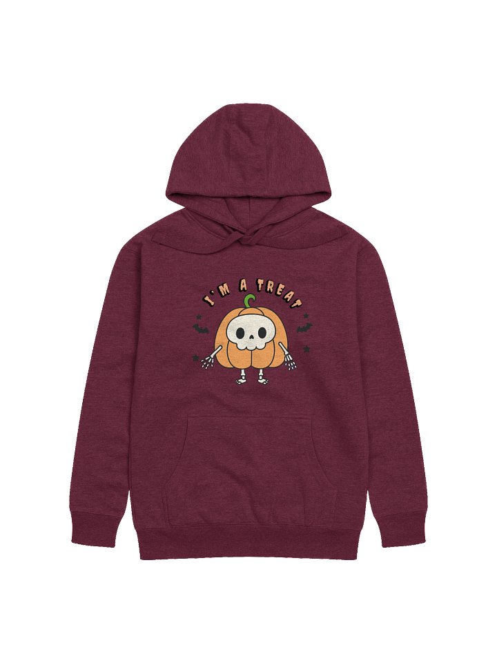 Skeleton Pumpkin Treat Unisex Hoodie product image (1)