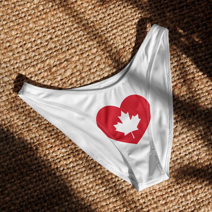 Maple Love All-Over Bikini Bottom product image (1)