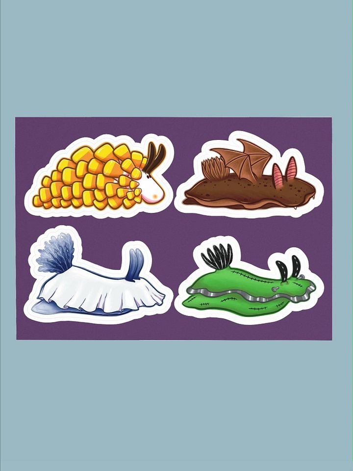 Spooky Scary Slug Time - Sticker Set product image (1)