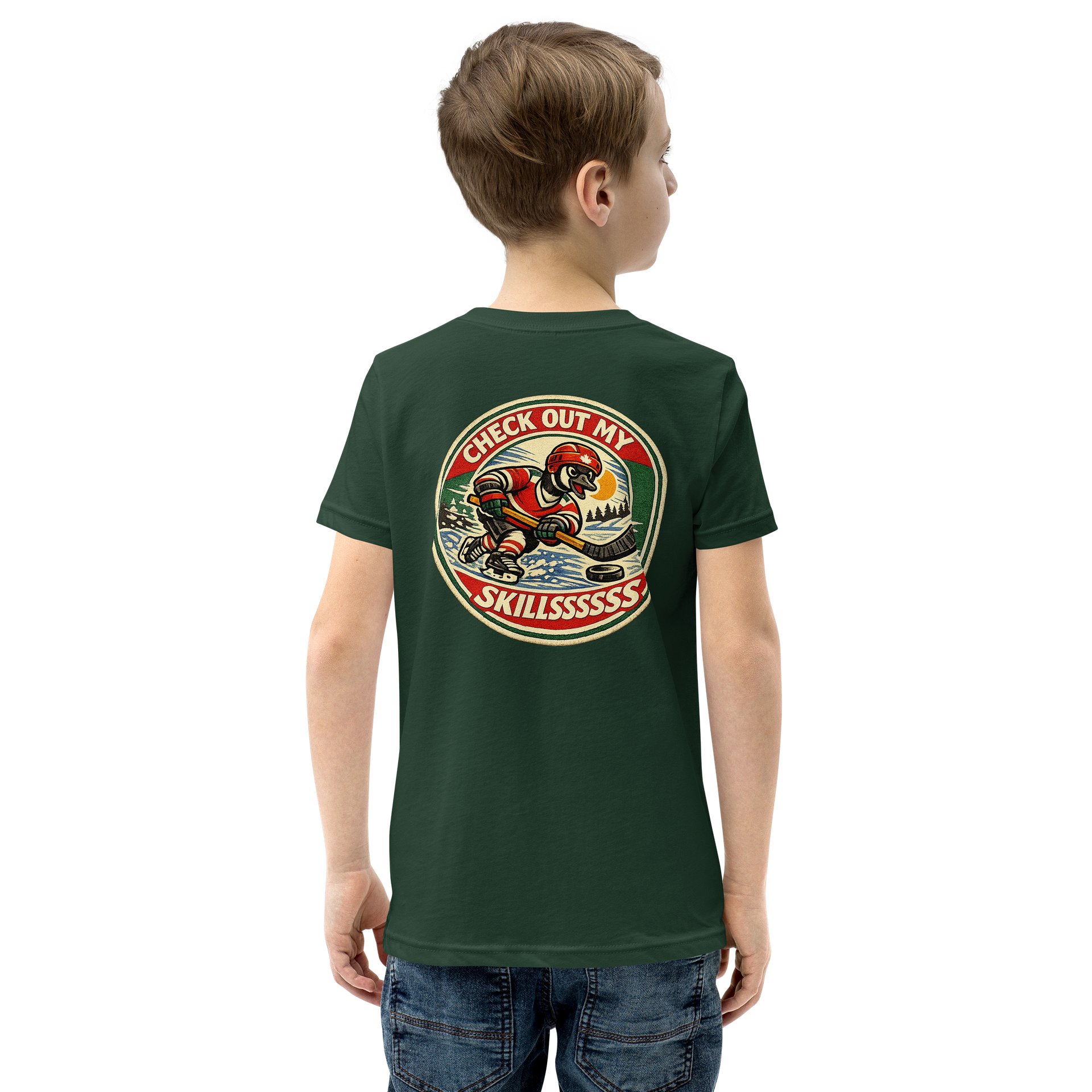 Canada Goose Hockey T-Shirt for Kids | The Wild Games product image (2)