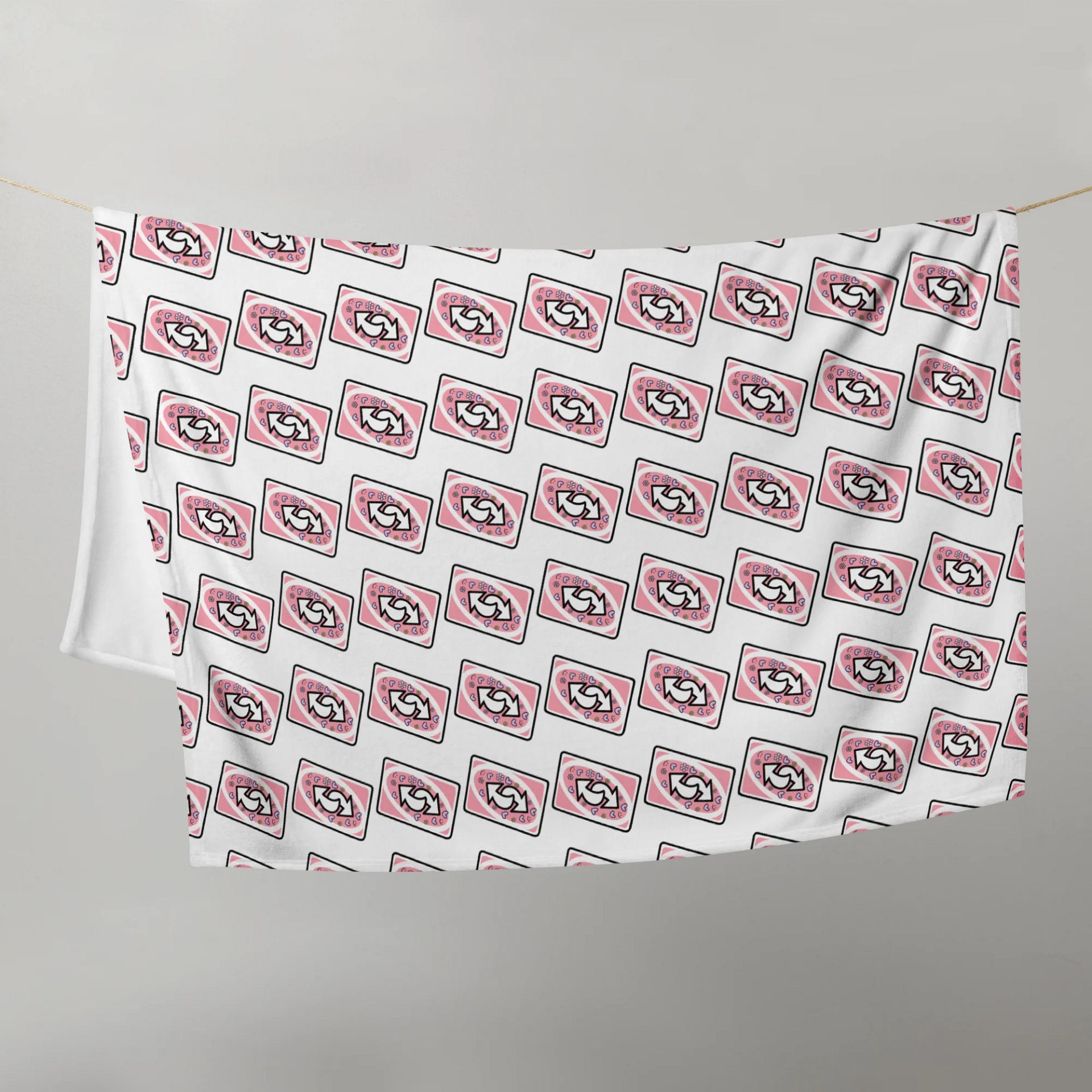 No U Pattern Throw Blanket product image (9)