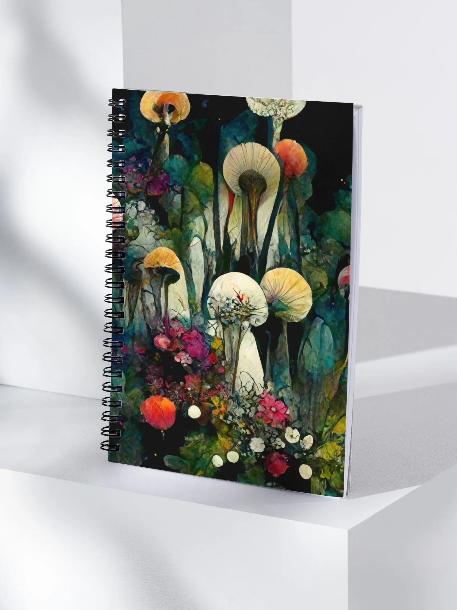 Fantasy Blooms Spiral Notebook product image (4)