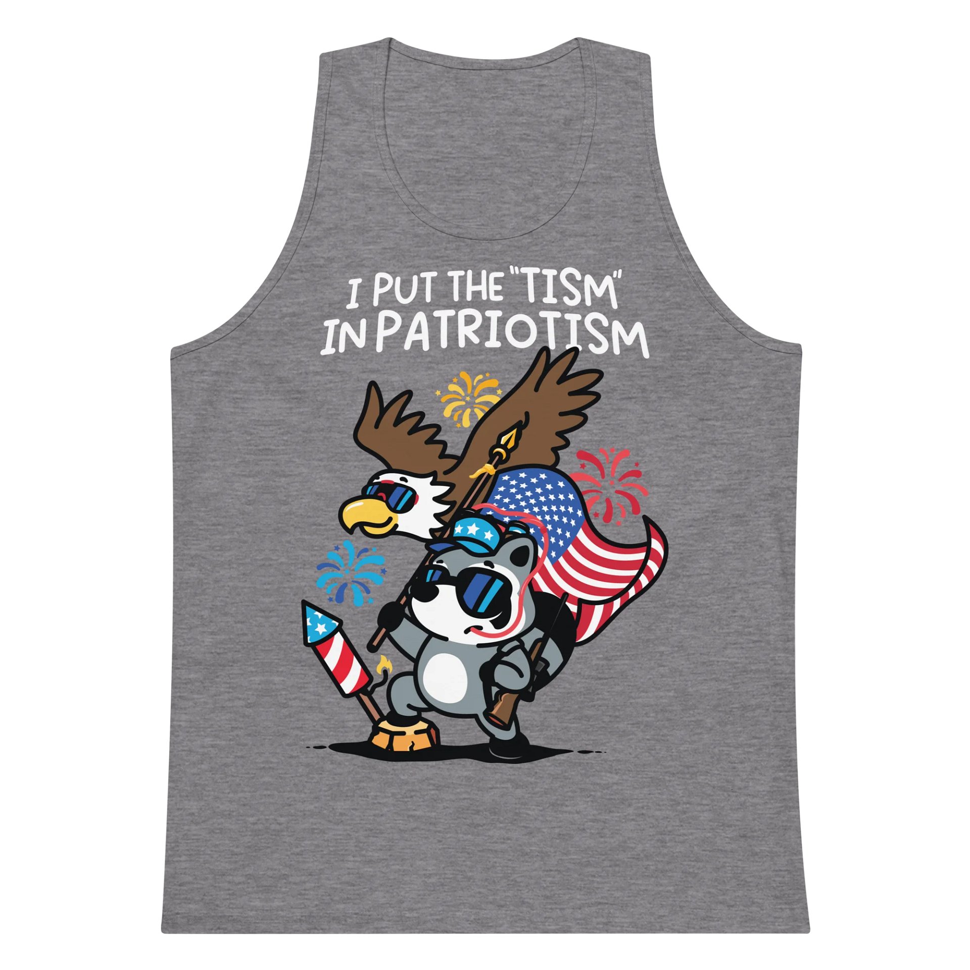 'Tism in Patriotism Men's Tank Top product image (5)