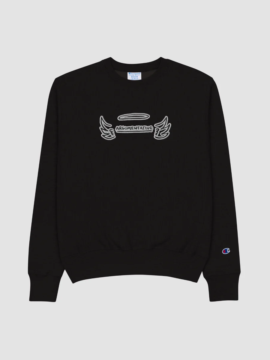 ANGELIC embroidered Champion Crewneck Sweatshirt product image (2)