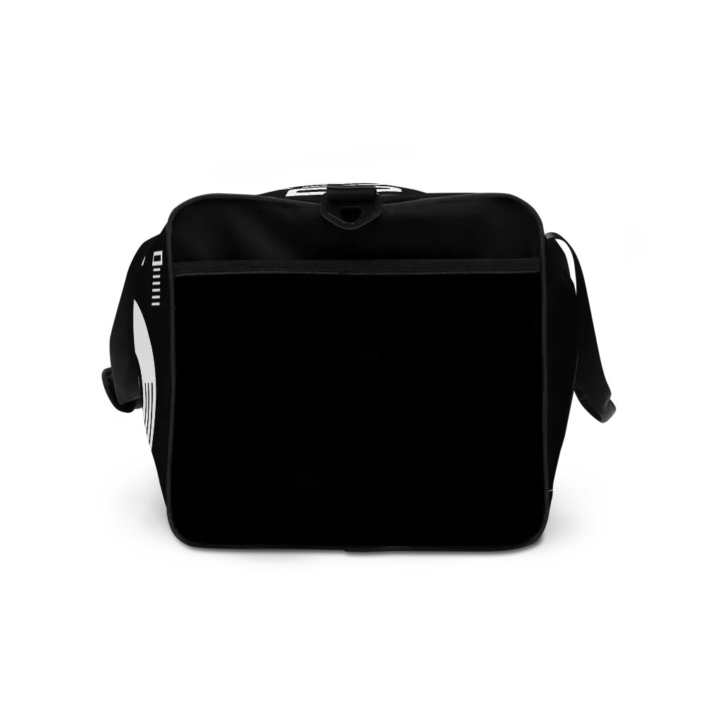 Djdarki Black All-Over Print Duffle Bag product image (6)
