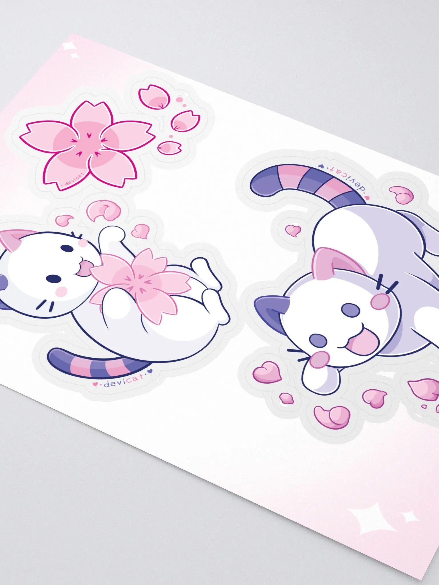 CandiCat Sakura Sticker Sheet product image (2)