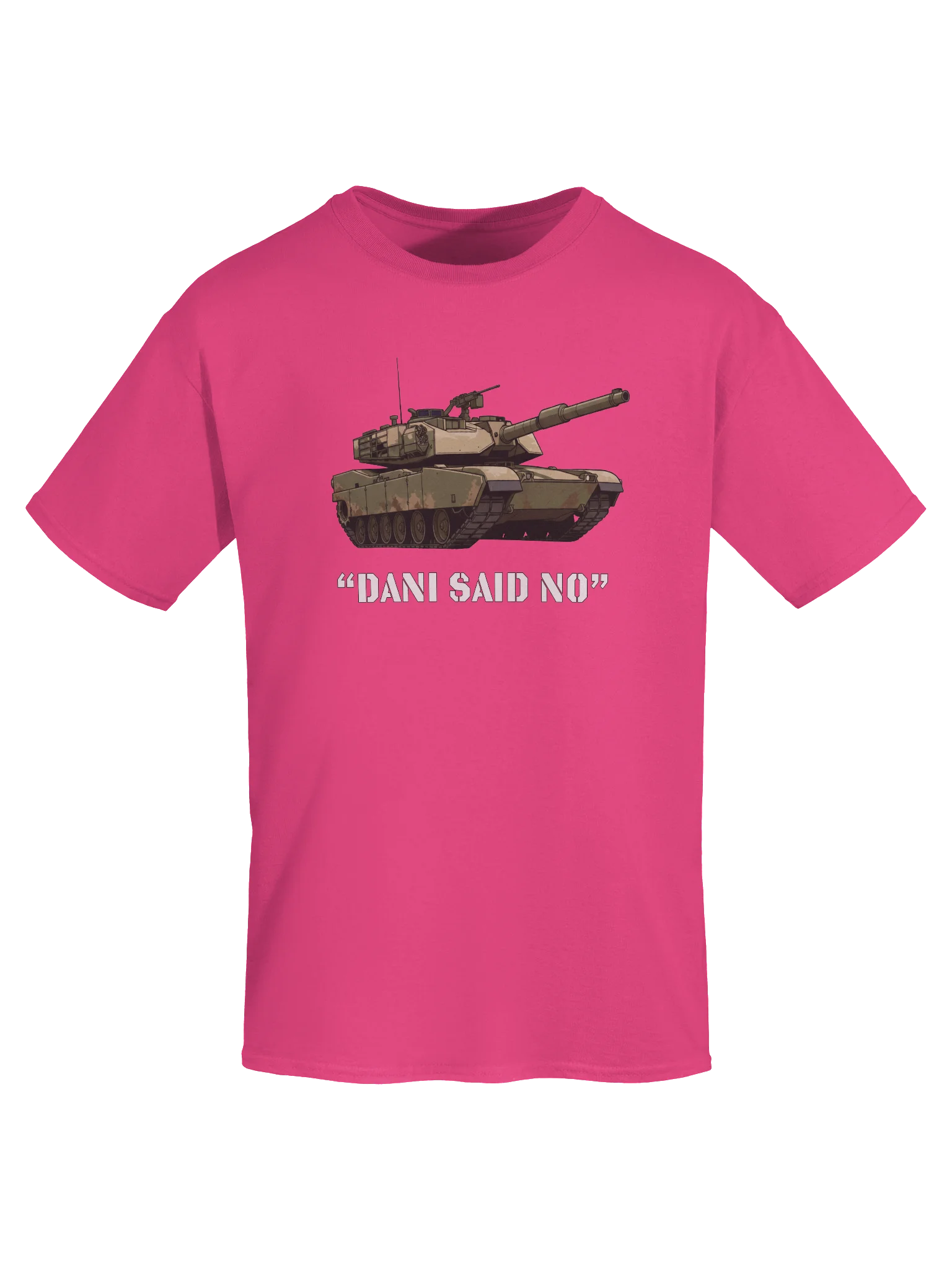 DANI SAID NO Camo Tank Make a bold statement with our Gildan heavyweight Tee product image (5)