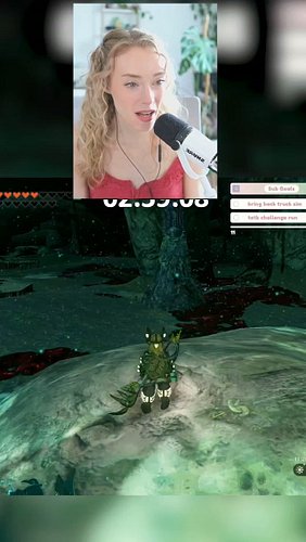Fighting lynels is fun >:) 

TOTK floating coliseum blindfolded complete! 

#zelda #zeldatotk #gamergirl #twitchclips #totk