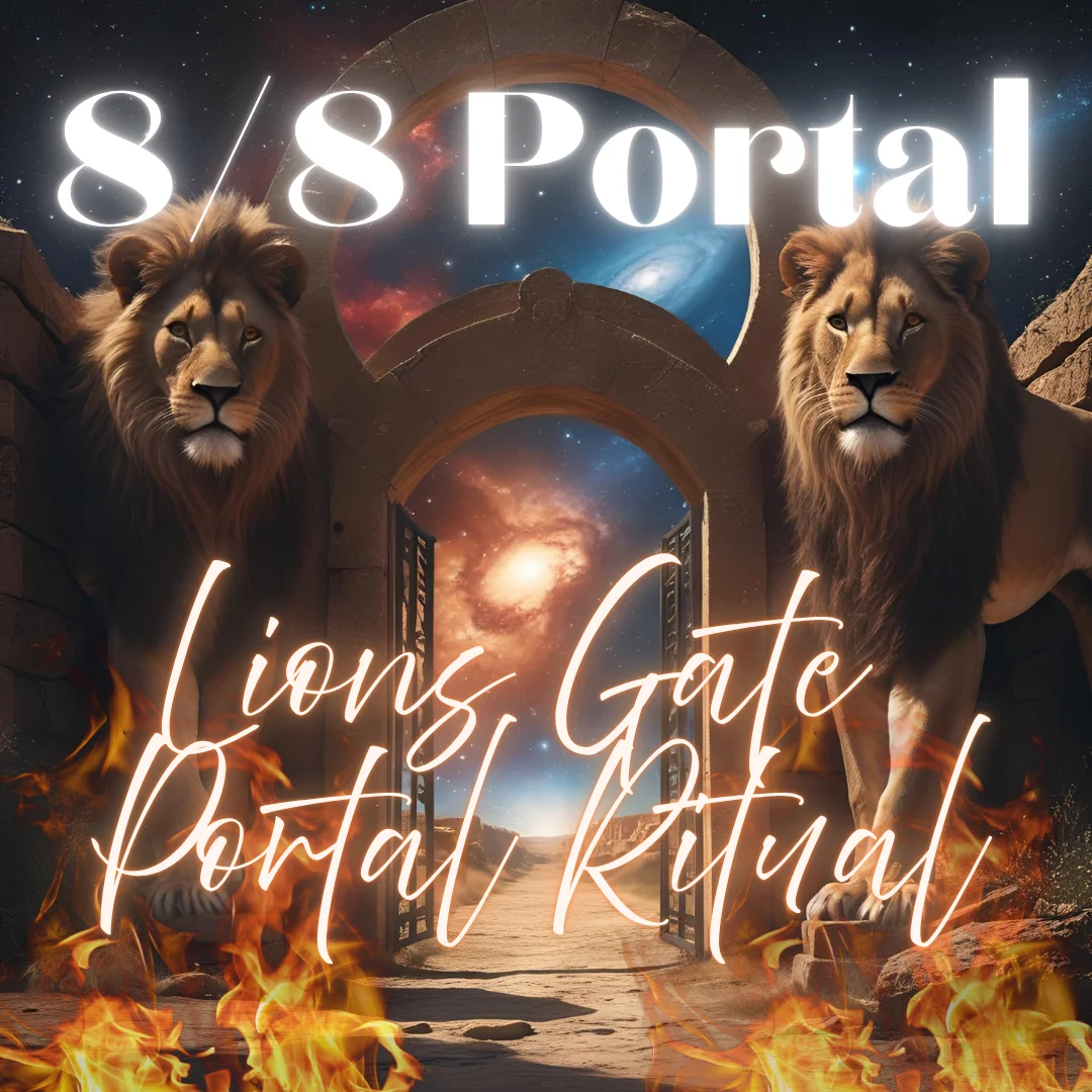 888 Lion's Gate Portal Ritual with Ritual Companion Guide product image (1)