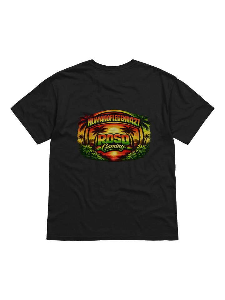 Tropical Sunset Gaming Logo T-Shirt product image (2)