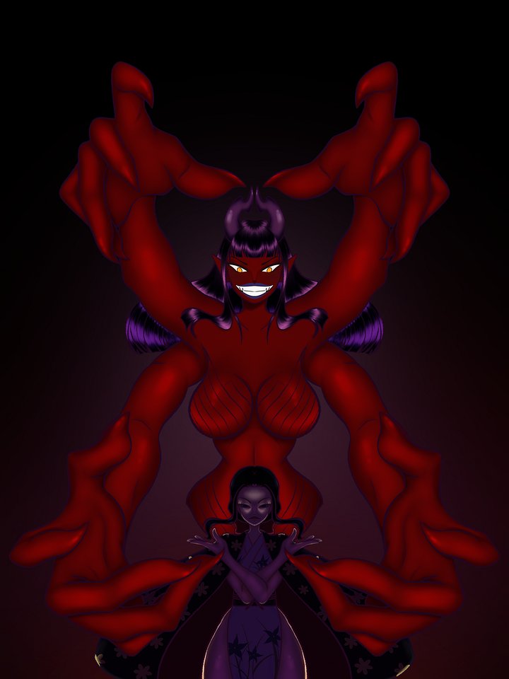 Demon Robin Print product image (1)