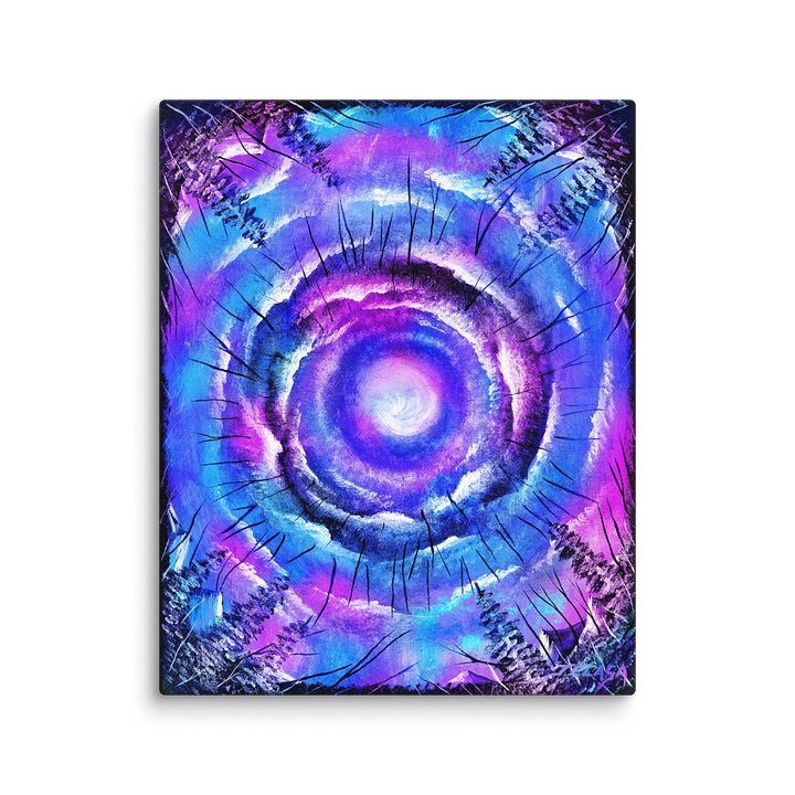 An Upside World (Variant 3) | Canvas Print | Wall Art Decoration | Abstract product image (1)