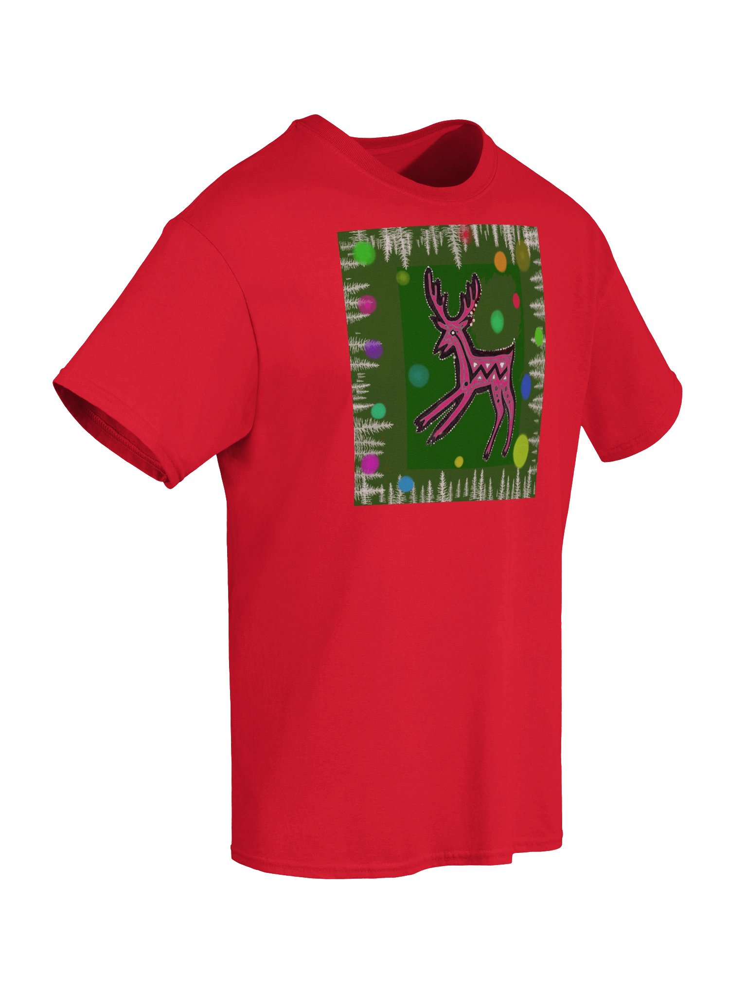 ArtyWear Tee of the Month - Dec '25 'Happy Holiday Deer' product image (8)