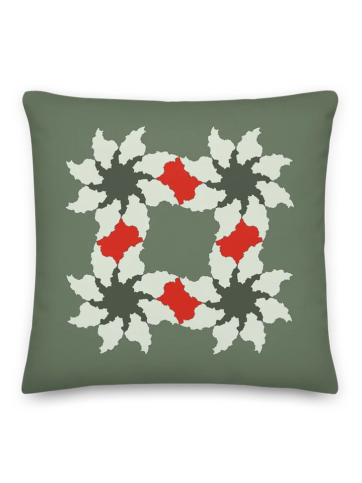 Where Iran Blooms Cushion Cover, Sage product image (1)