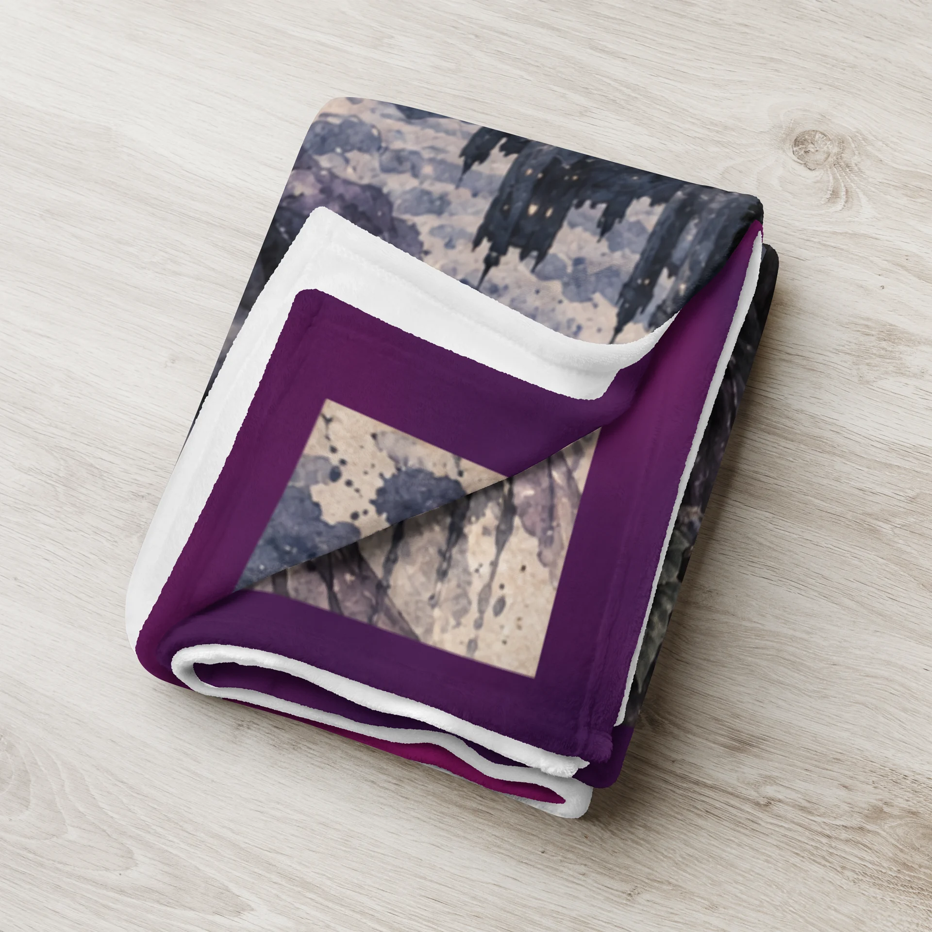 Plaid Galerie - Ombre et Lune product image (5)