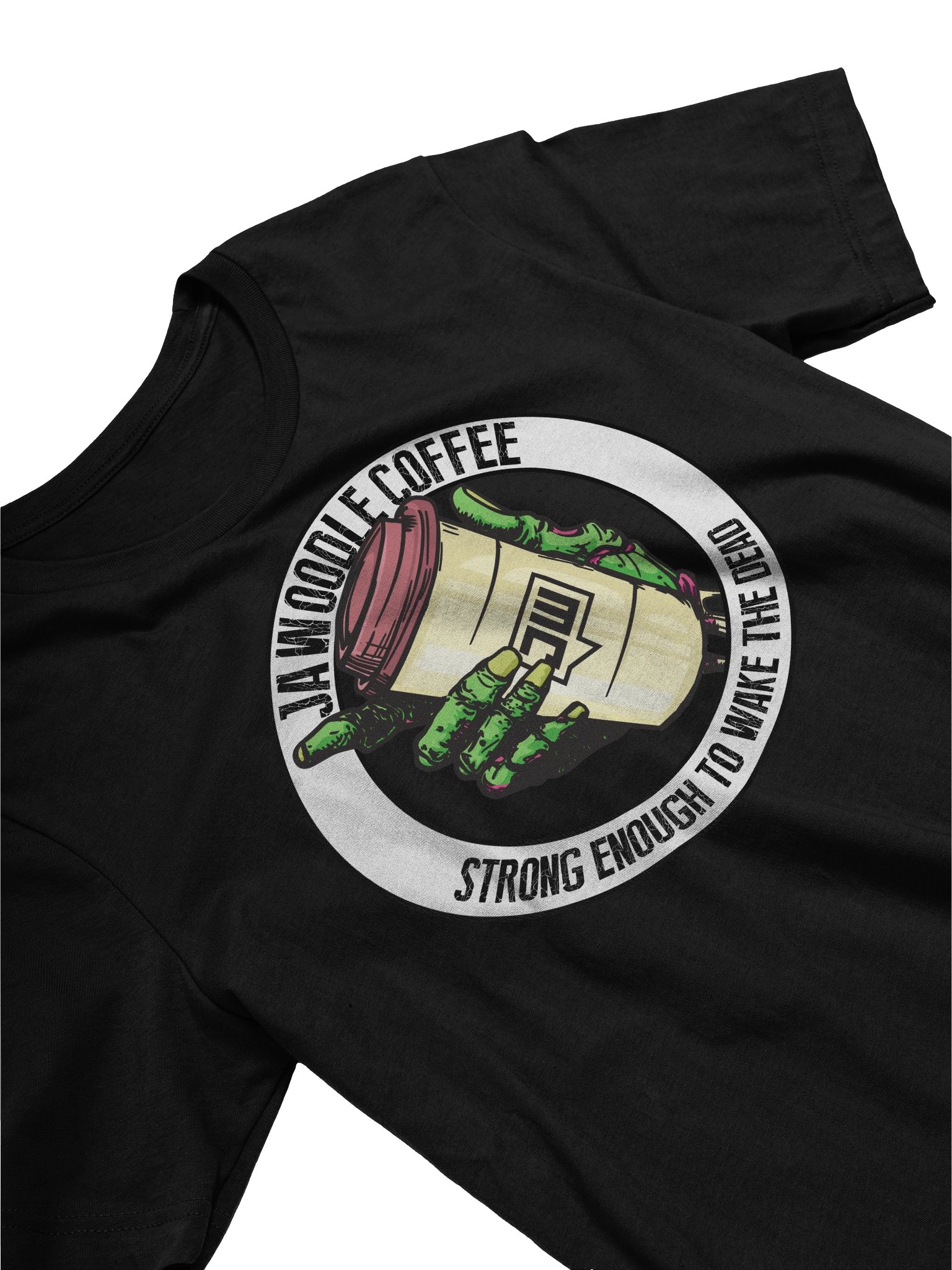 JaWoodle Coffee T-Shirt - Round product image (24)