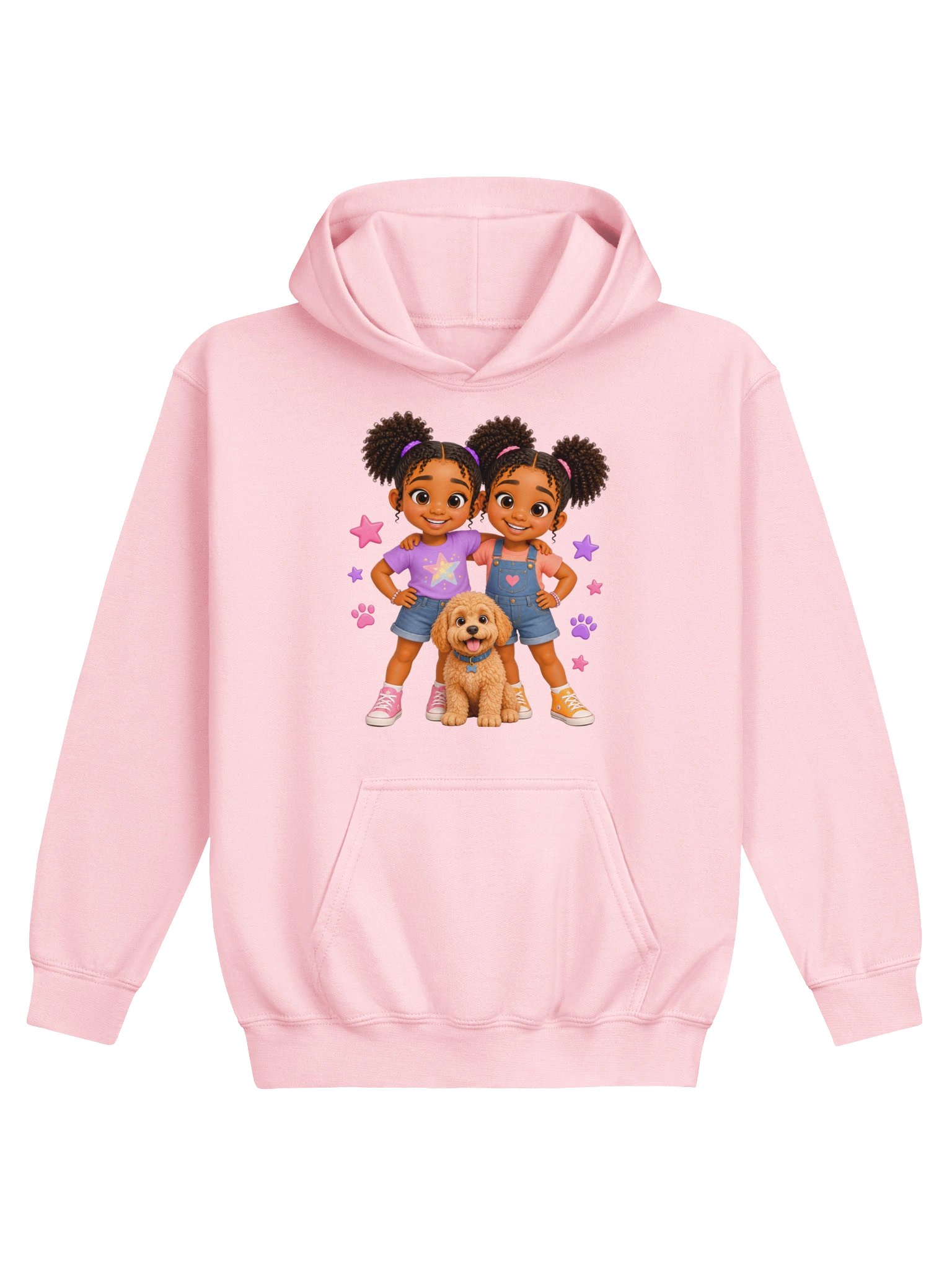 Kenni, Maddi & Biscuit Kids Hoodie product image (1)