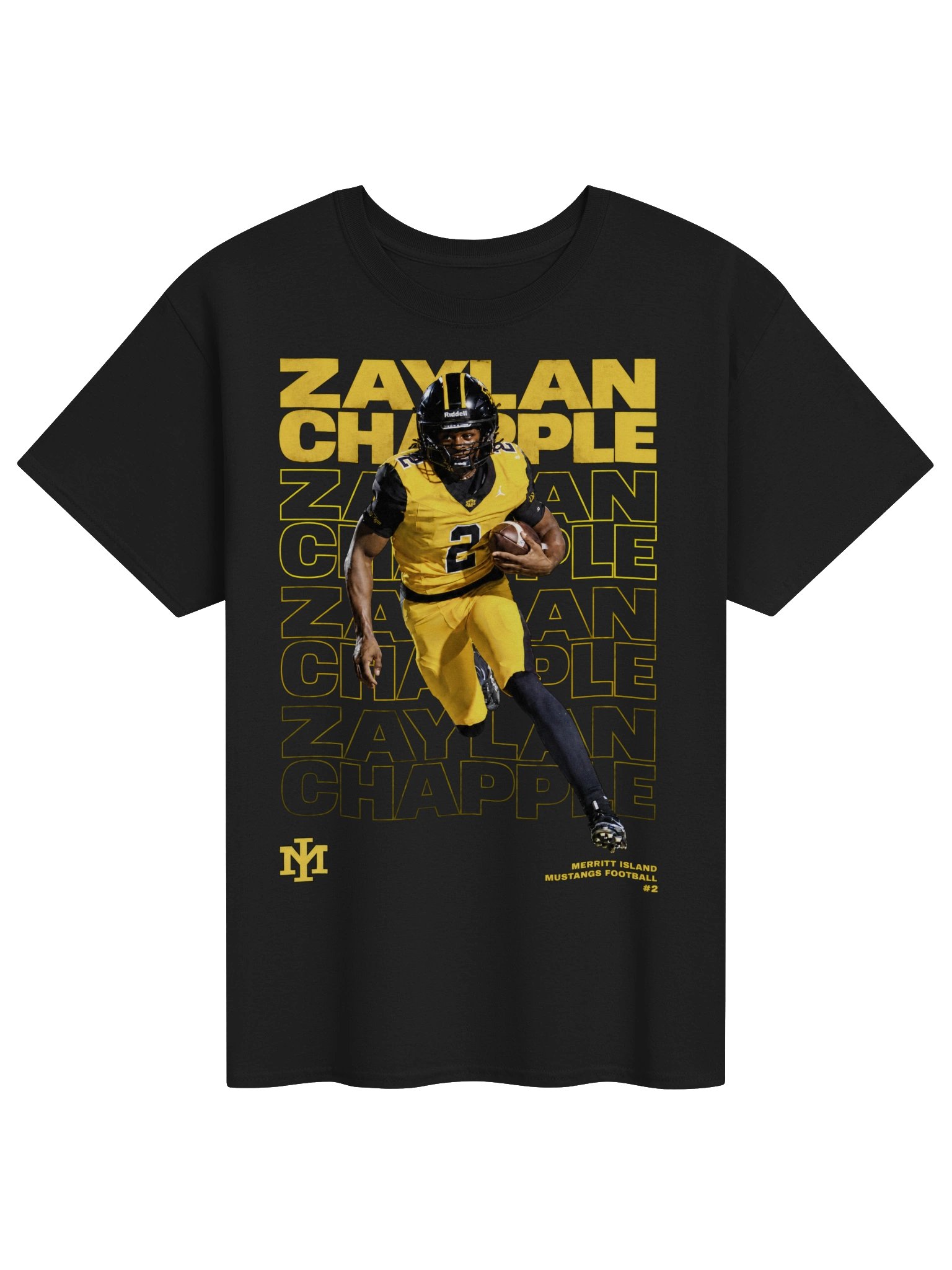 Zaylan Chapple #2 — Name Stack Tee product image (2)