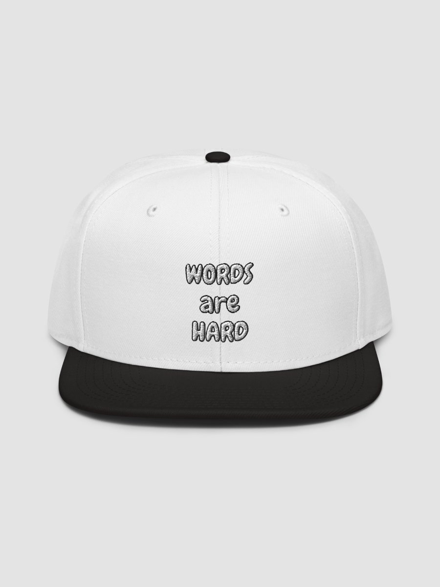 Words are Hard Hat product image (1)