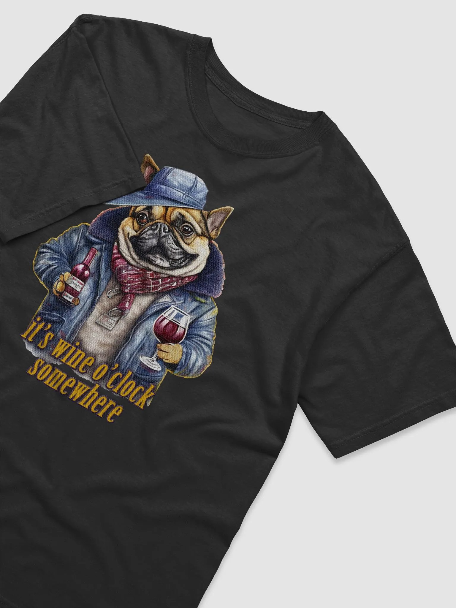 it's wine o'clock somewhere Dog product image (3)