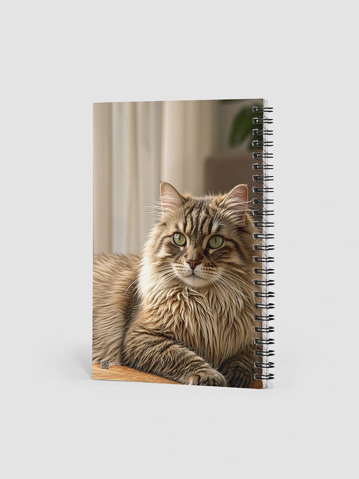 Green-Eyed Tabby Dreams Spiral Notebook product image (2)
