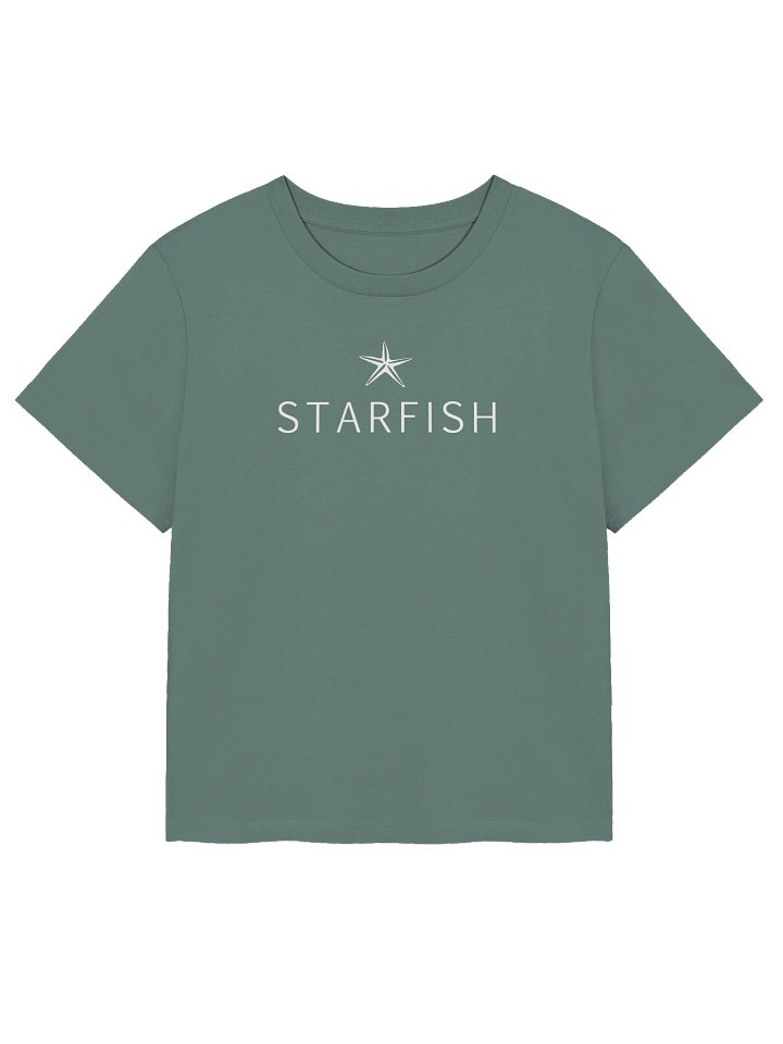 Women's Starfish Ribbed Neck Tee - 2 product image (1)