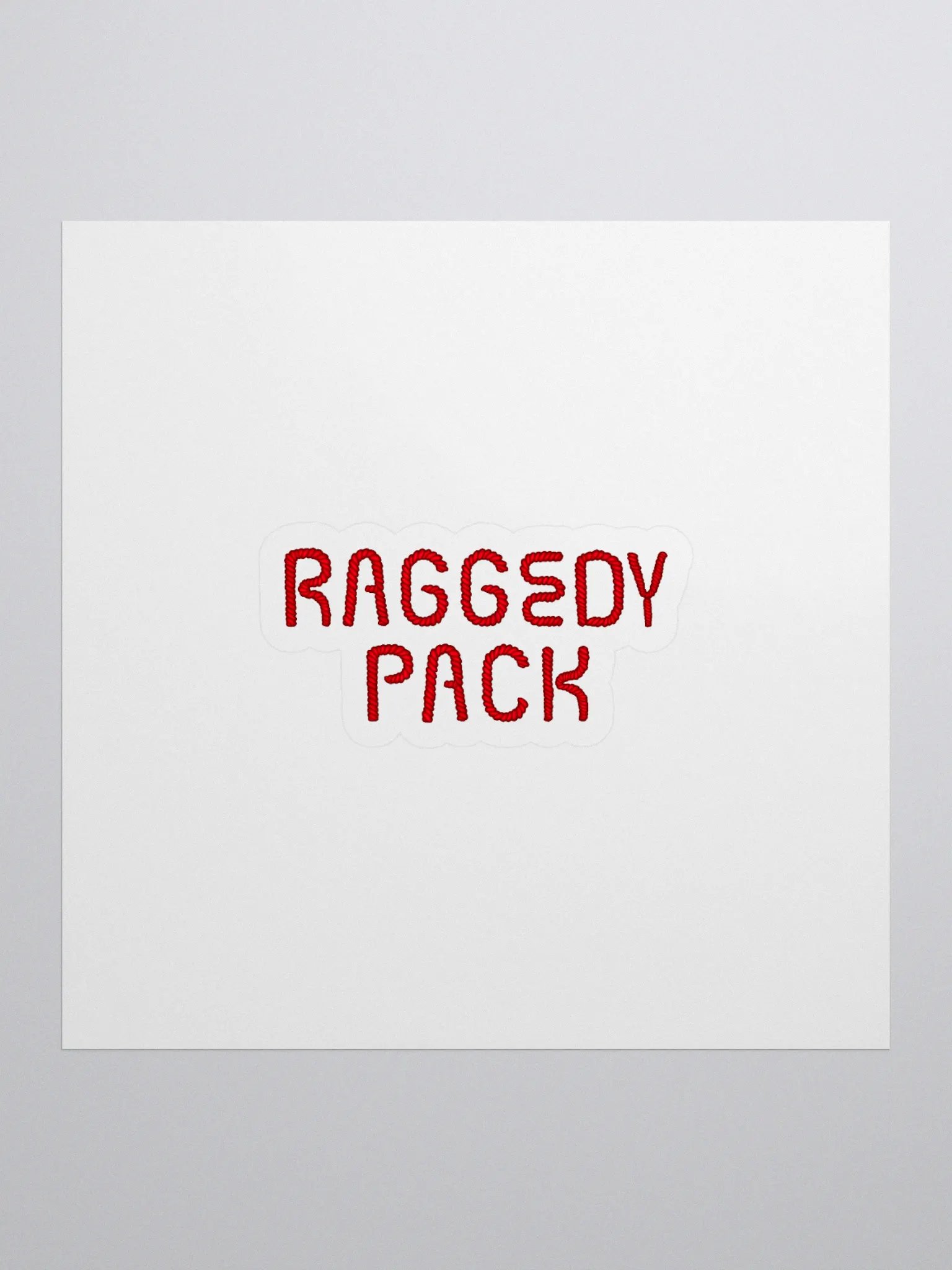 Raggedy Pack Sticker product image (1)