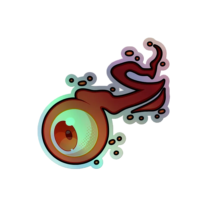 Eye Wisp Holographic Sticker product image (2)
