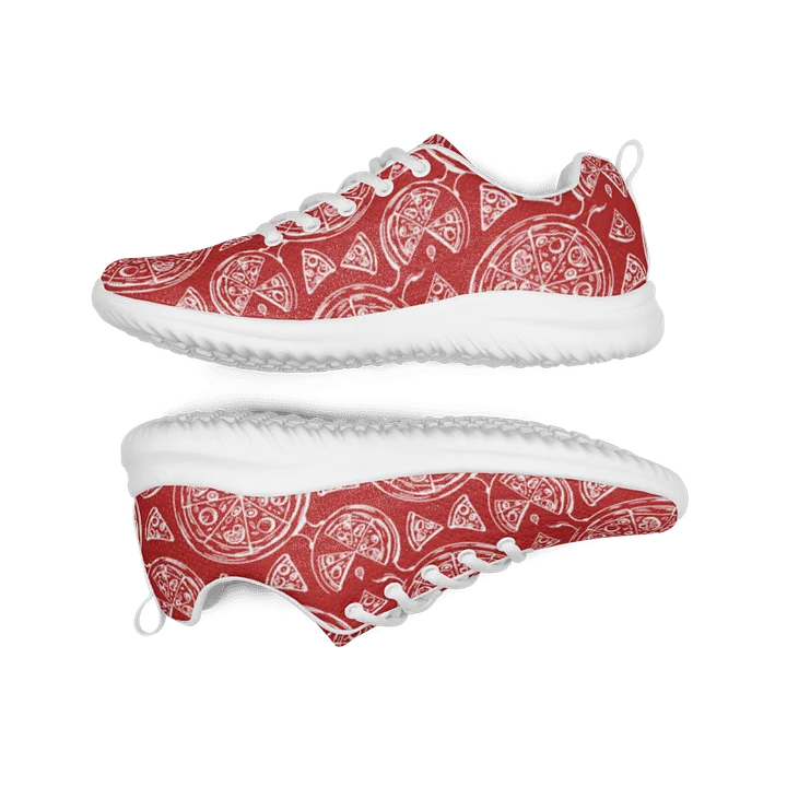 Pizza Athletic Shoes Red/White Male product image (1)